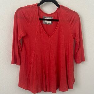 Coral Flared Top